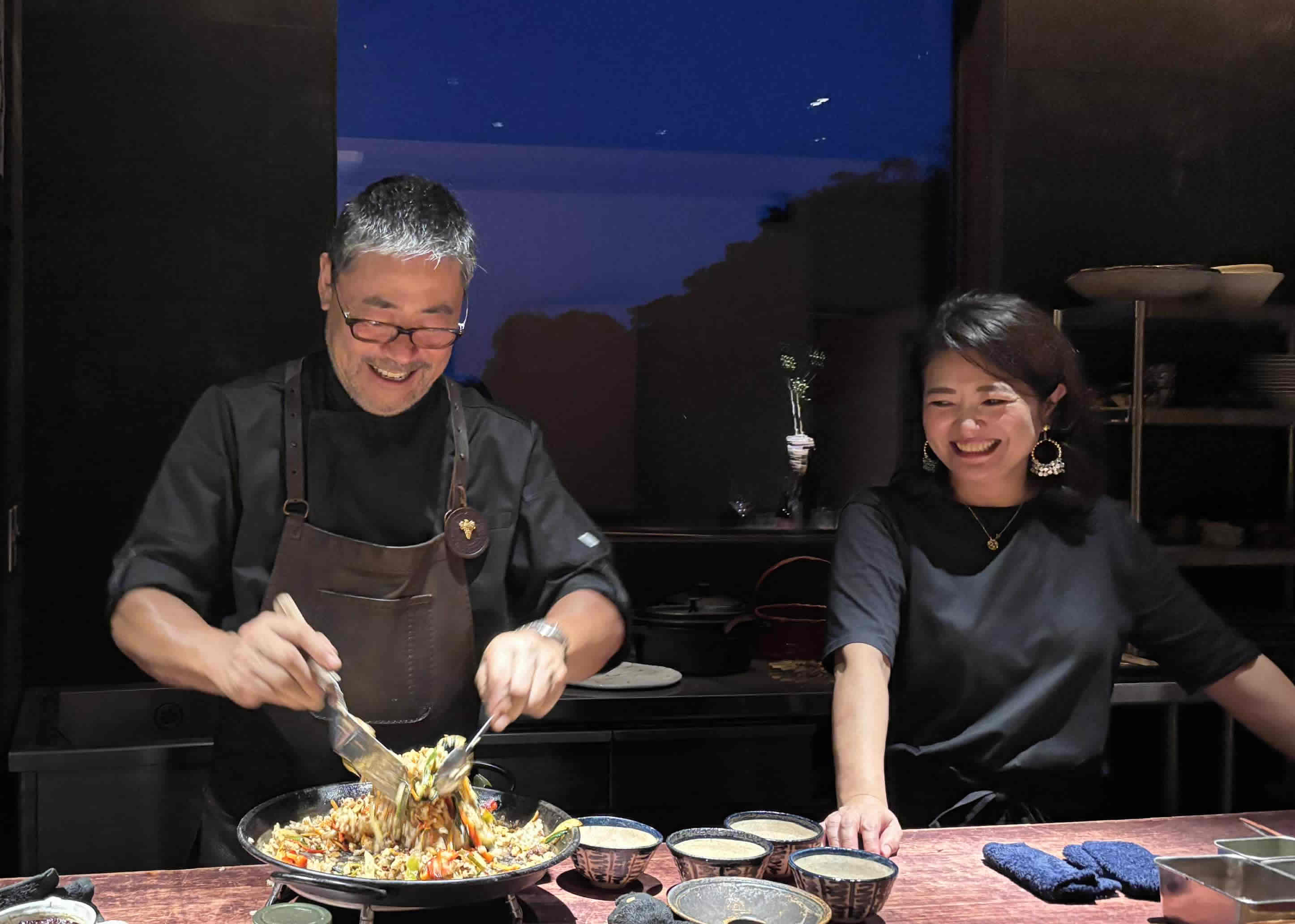 Chef Yasuda and Yuki